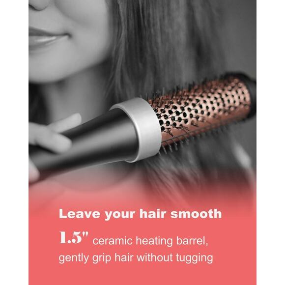 Ionic Thermal Brush,1.5 Inch,Volume Blowout Styling,Dual Voltage,30s Fast Heated - Picture 6 of 7